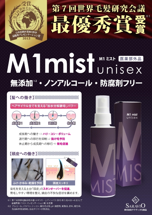 M 1ミスト ユニセックス